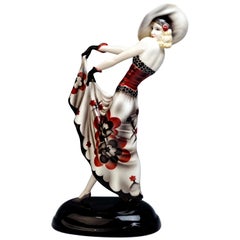 Goldscheider Vienna Art Deco Figurine 'The Blonde Dream' by Stephan Dakon