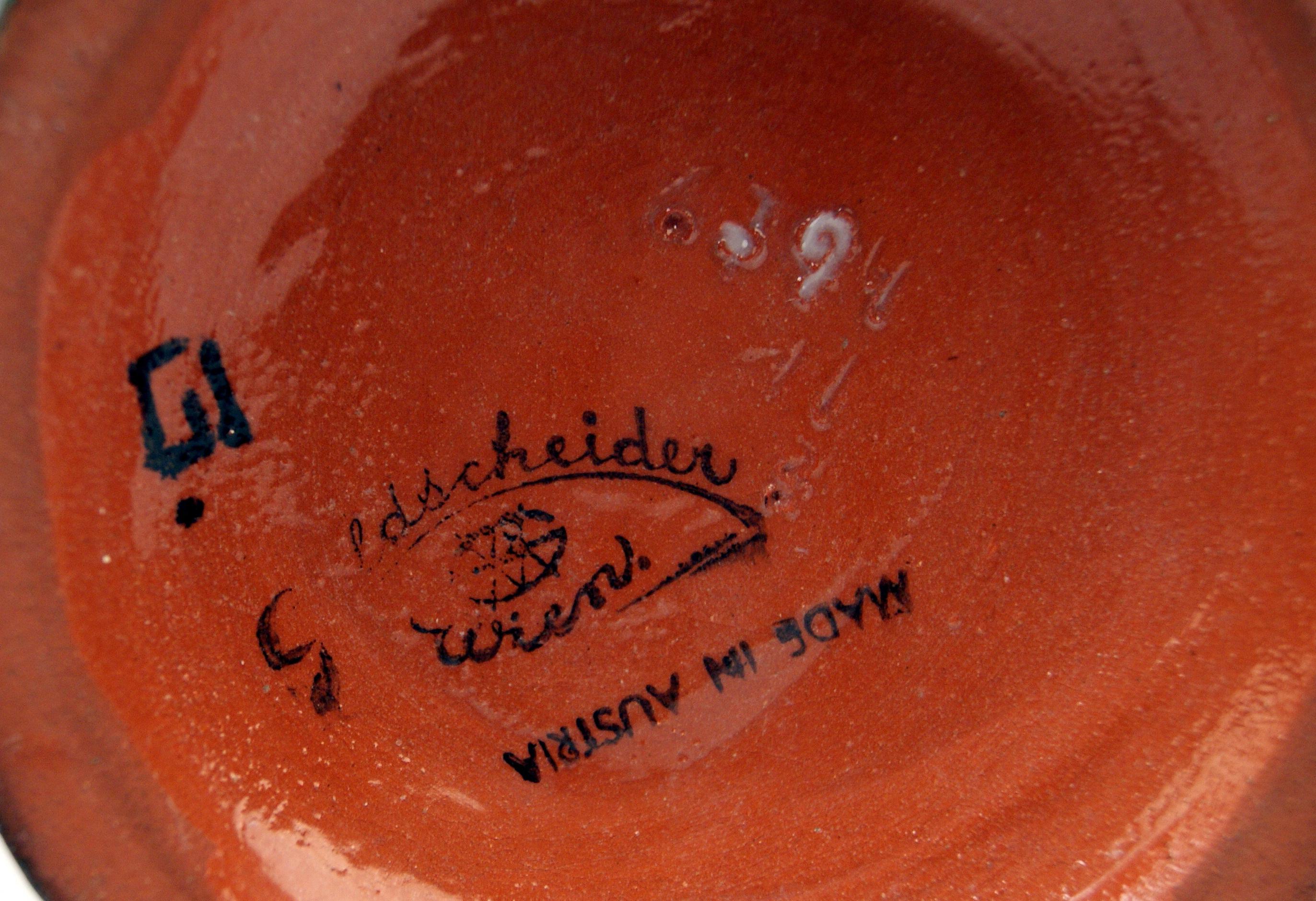 Ceramic Goldscheider Vienna The Skier Model 6794 by Kurt Goebel or Walter Bosse
