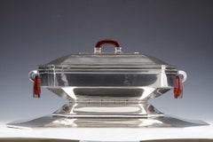 Goldsmith Auguste Leroy - Centerpiece In Solid Silver Circa 1930