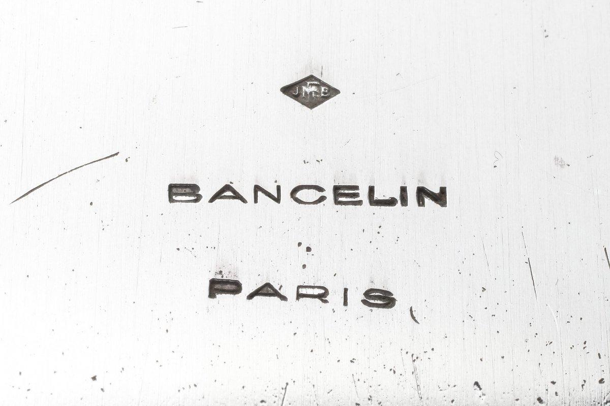 Soupière Bancelin - Orfèvrerie en argent sterling vers 1950/1960 en vente 4