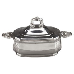 Goldsmith Bancelin - Soup Tureen In Sterling Silver Around 1950/1960