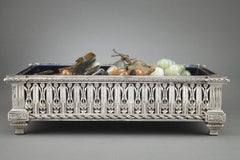 Goldsmith Christofle - Planter In Silver Bronze XIXth Century