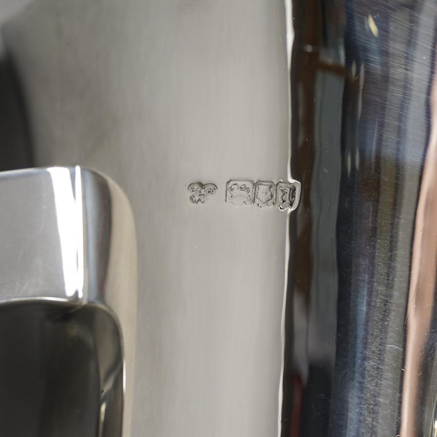 Goldsmith G & S. Ltd - Vaso MODERNISTA in argento massiccio LONDRA 1916 in vendita 5