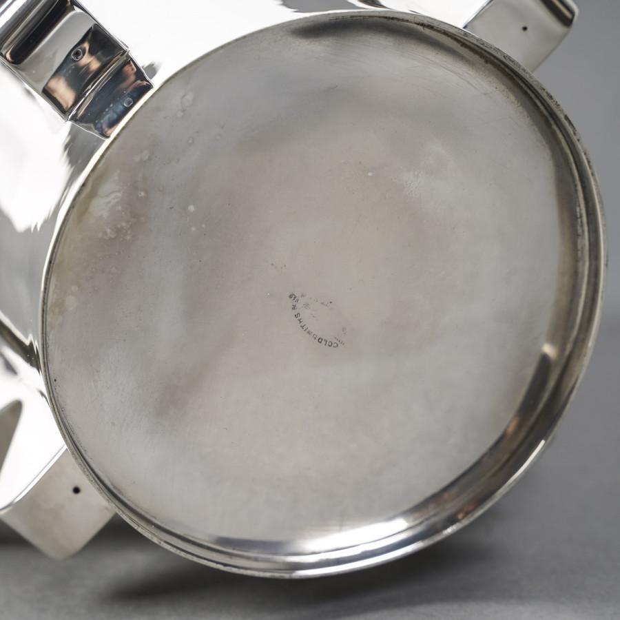 Goldsmith G & S. Ltd - Vaso MODERNISTA in argento massiccio LONDRA 1916 in vendita 7