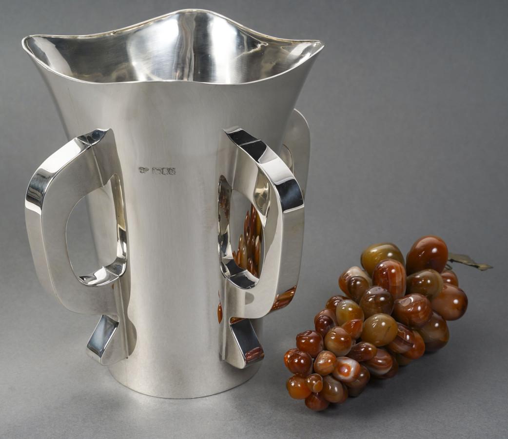 Goldsmith G & S. Ltd - Vaso MODERNISTA in argento massiccio LONDRA 1916 in vendita 10