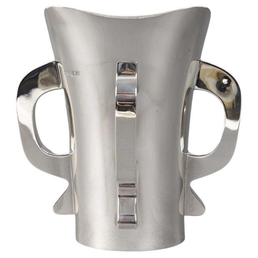 Goldsmith G & S. Ltd - Vaso MODERNISTA in argento massiccio LONDRA 1916