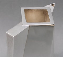 Goldsmith Garrido - Constructivist Pitcher In Silver - Circa 2001