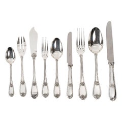Goldschmied Henin - Besteck-Set in Sterling Silber 120 Pieces - Minerva - XX.