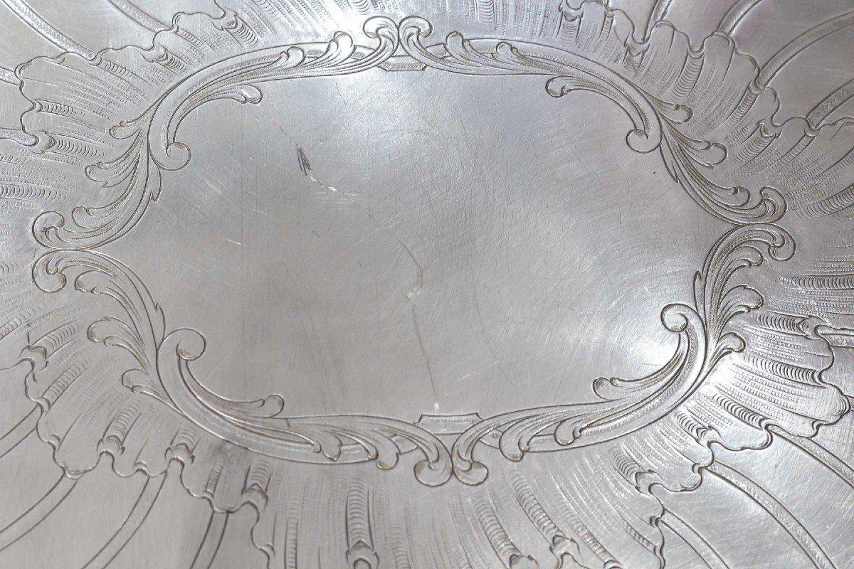 Goldsmith Odiot - Oval Tray Xix Circa 1860/1880 For Sale 3