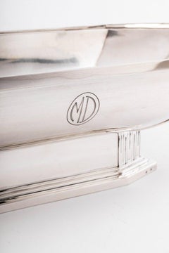 Goldsmith Savary - solid silver centerpiece, 1930s.