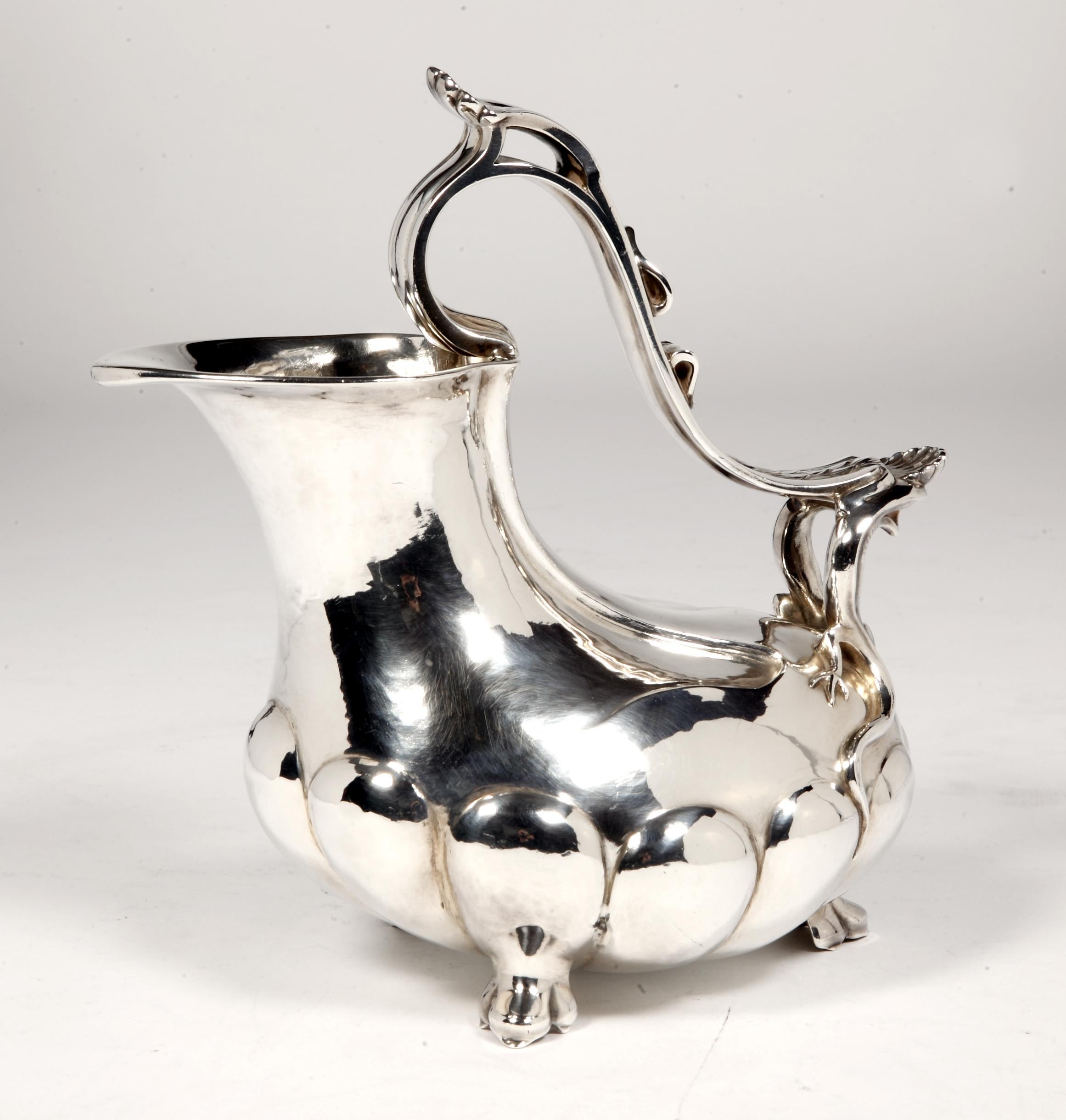 Goldsmith Tallois - Jug In Sterling Silver Said For Sale 3