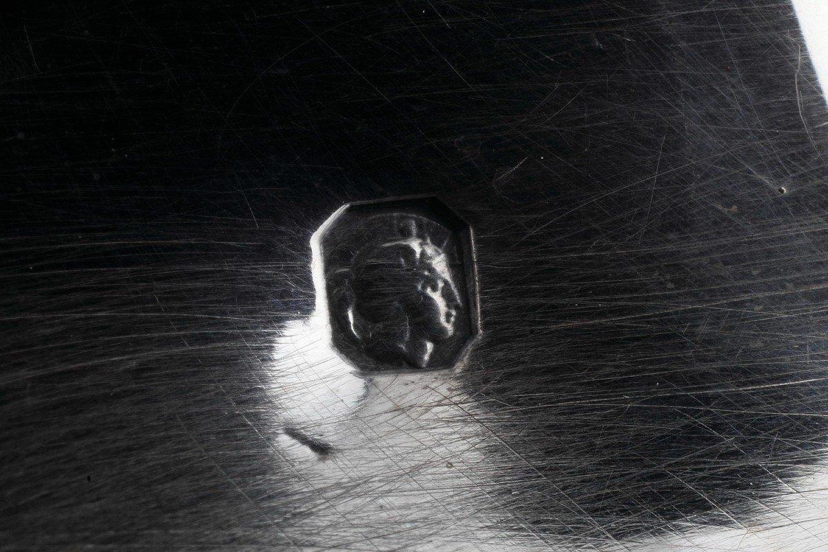 Argent sterling Orfèvre Tétard - Table ovale Above All en argent massif XIXème en vente