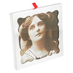 Cadre pour photographies en argent sterling édouardien Goldsmiths & Silversmiths Co Ltd