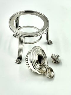 Elizabeth II Goldsmiths & Silversmiths Sterling Silver Spirits Warmer, London