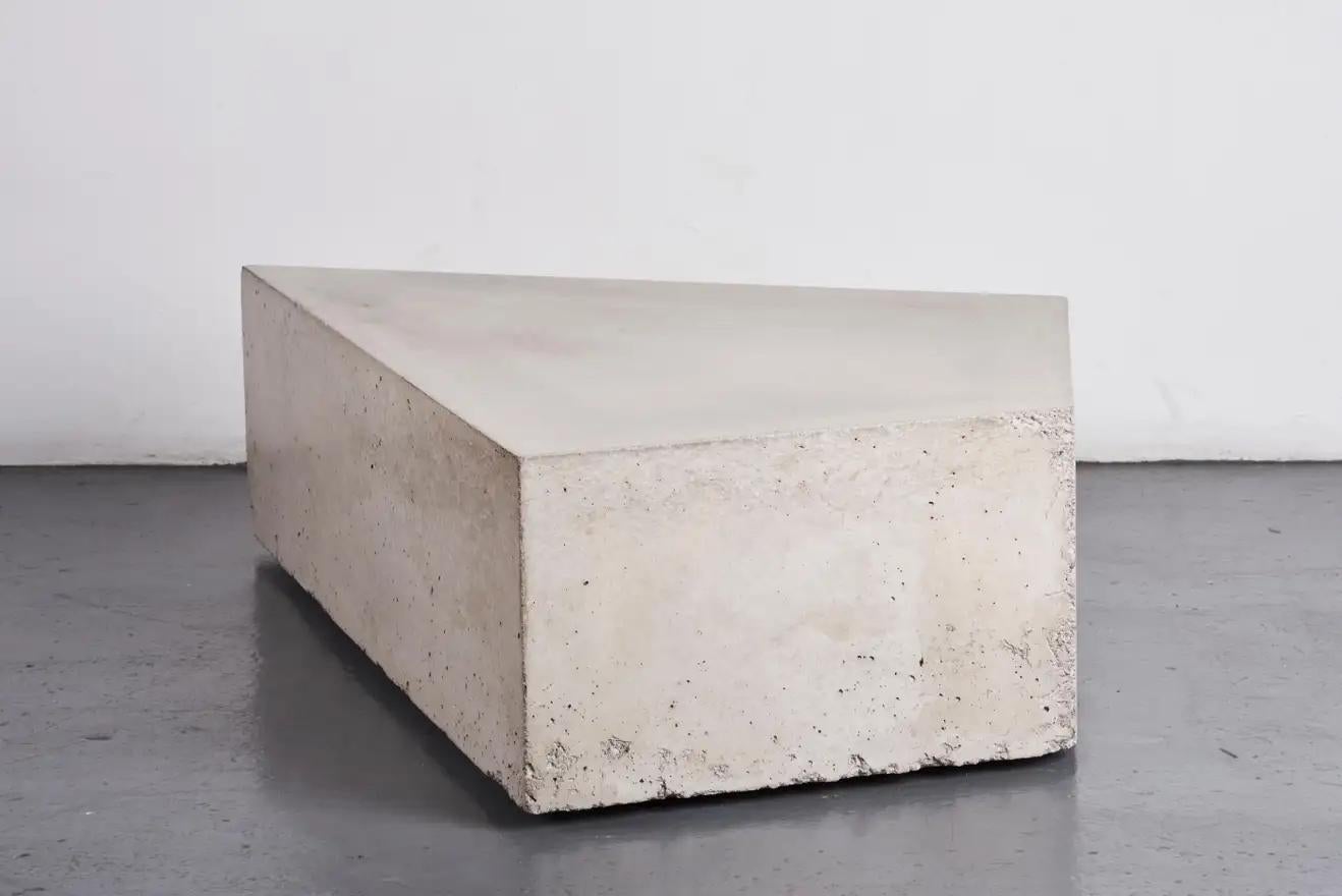 'Goldstein' Reinforced Concrete Table, One of a Kind Artwork by Littlewhitehead For Sale 4