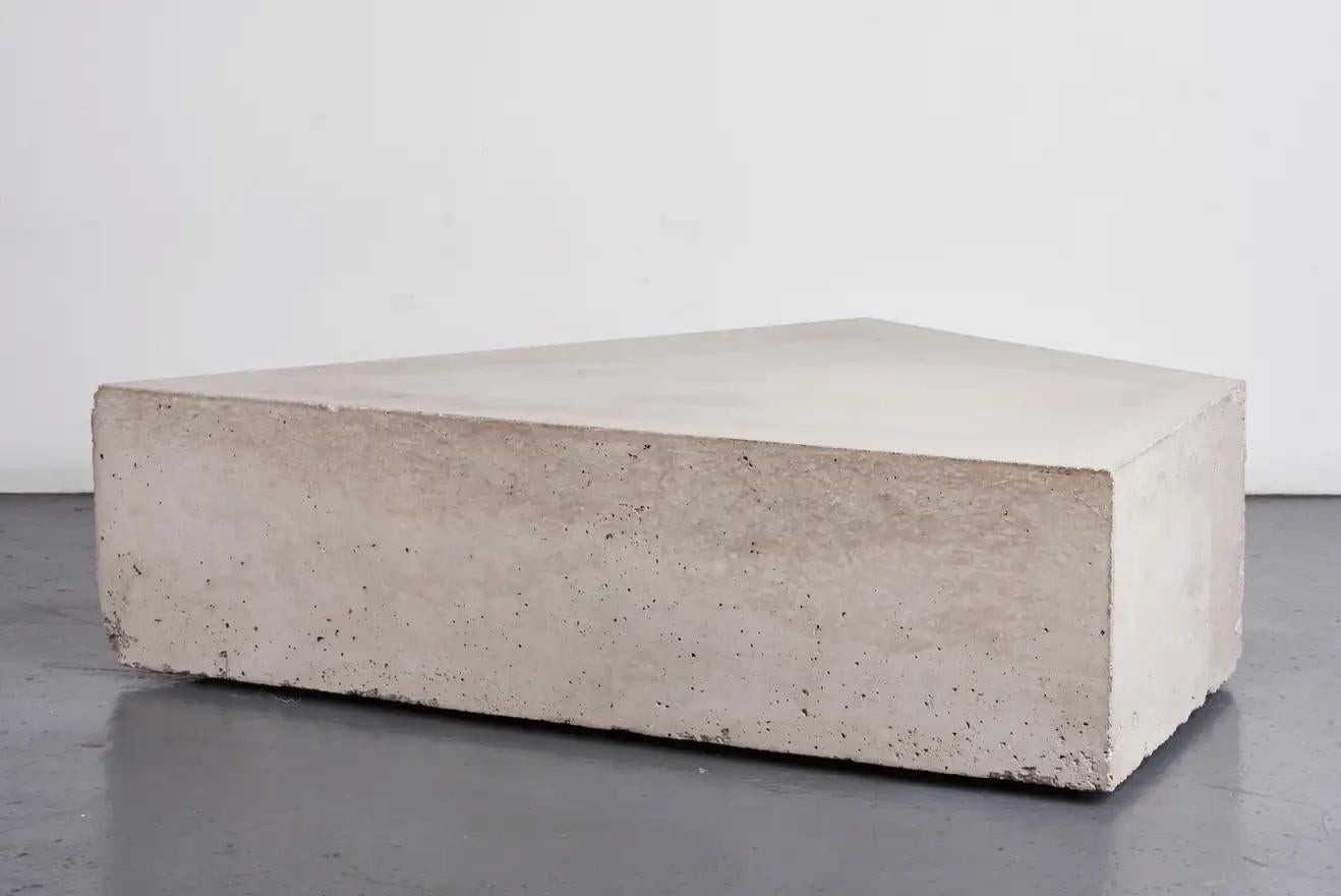 'Goldstein' Reinforced Concrete Table, One of a Kind Artwork by Littlewhitehead For Sale 5