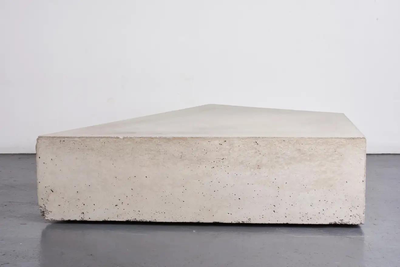 'Goldstein' Reinforced Concrete Table, One of a Kind Artwork by Littlewhitehead For Sale 6