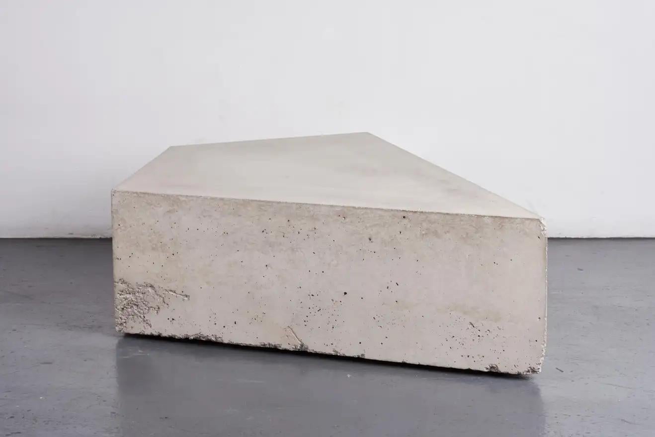 'Goldstein' Reinforced Concrete Table, One of a Kind Artwork by Littlewhitehead For Sale 9