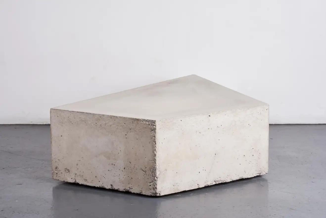'Goldstein' Reinforced Concrete Table, One of a Kind Artwork by Littlewhitehead For Sale 1