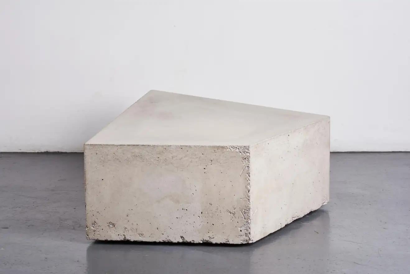 'Goldstein' Reinforced Concrete Table, One of a Kind Artwork by Littlewhitehead For Sale 2