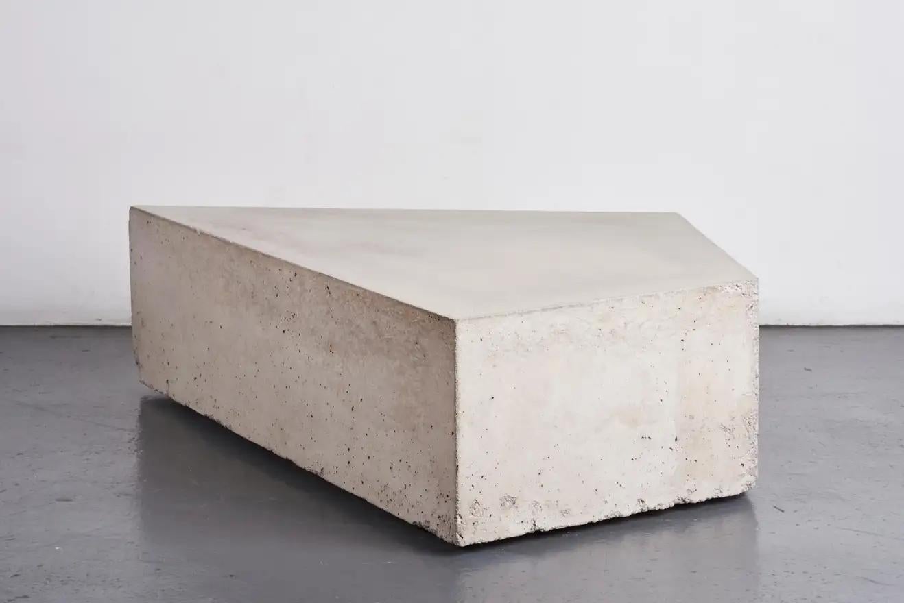'Goldstein' Reinforced Concrete Table, One of a Kind Artwork by Littlewhitehead For Sale 3