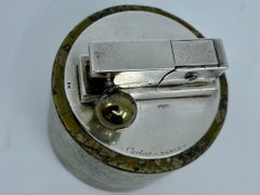 Cartier Goldstone and Silver Vintage Lighter