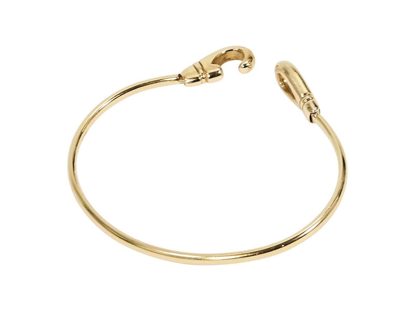 Goldtone Links of London Karabiner Bracelet In Good Condition In New York, NY