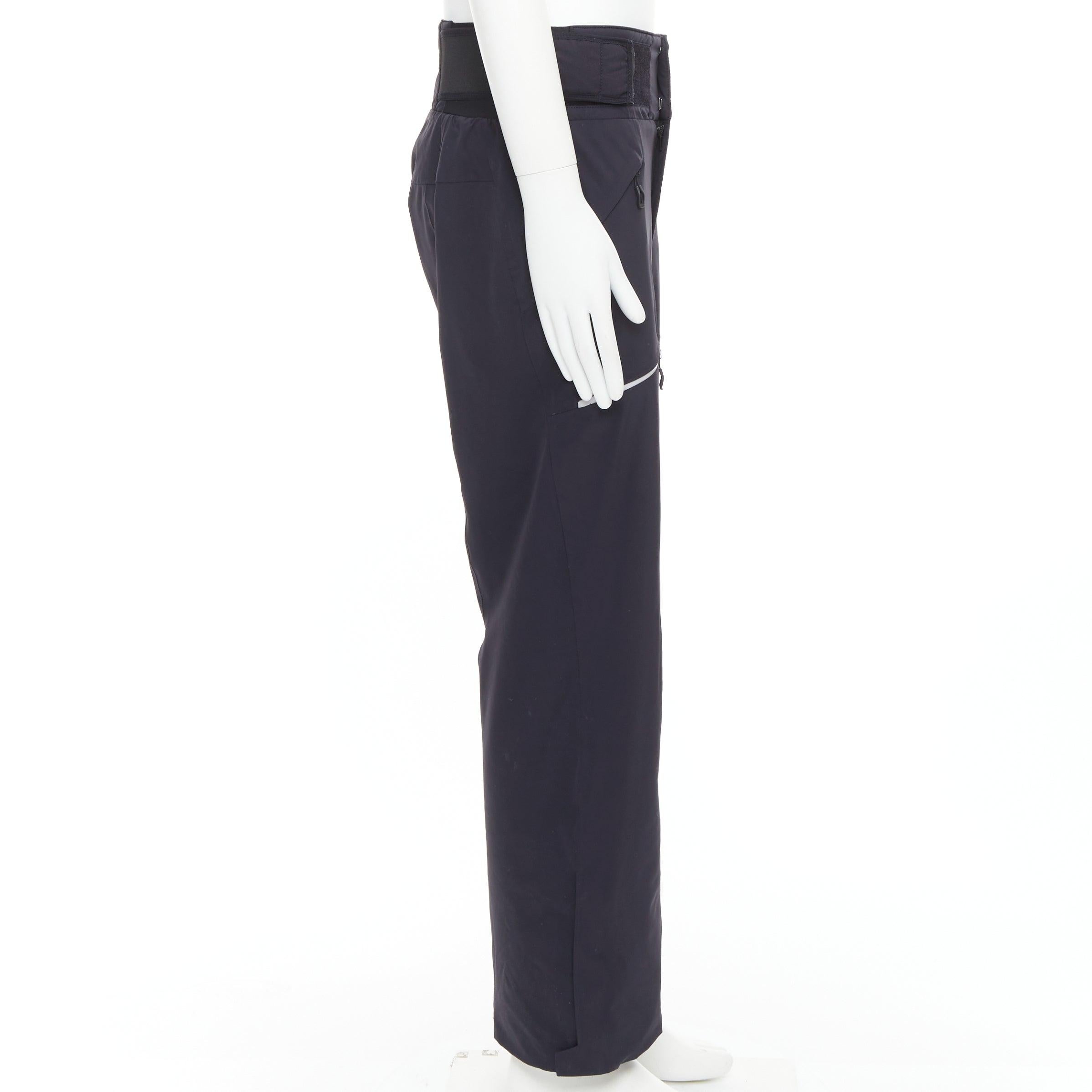 GOLDWIN Luster Pants G31705P pantalon de ski large et rembourré en nylon noir L État moyen - En vente à Hong Kong, NT
