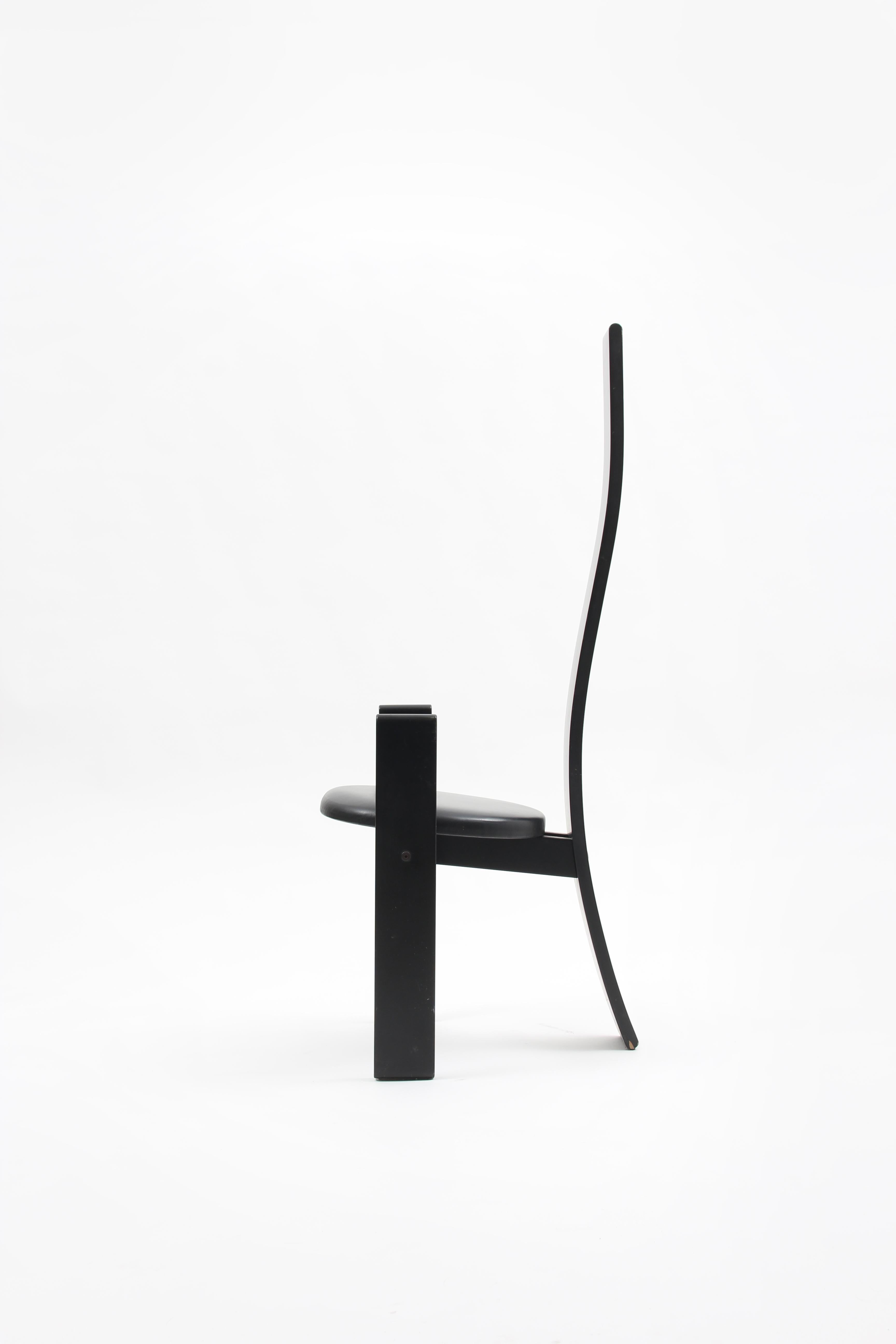 Post-Modern Golem Chair by Vico Magistretti for Poggi, 1969