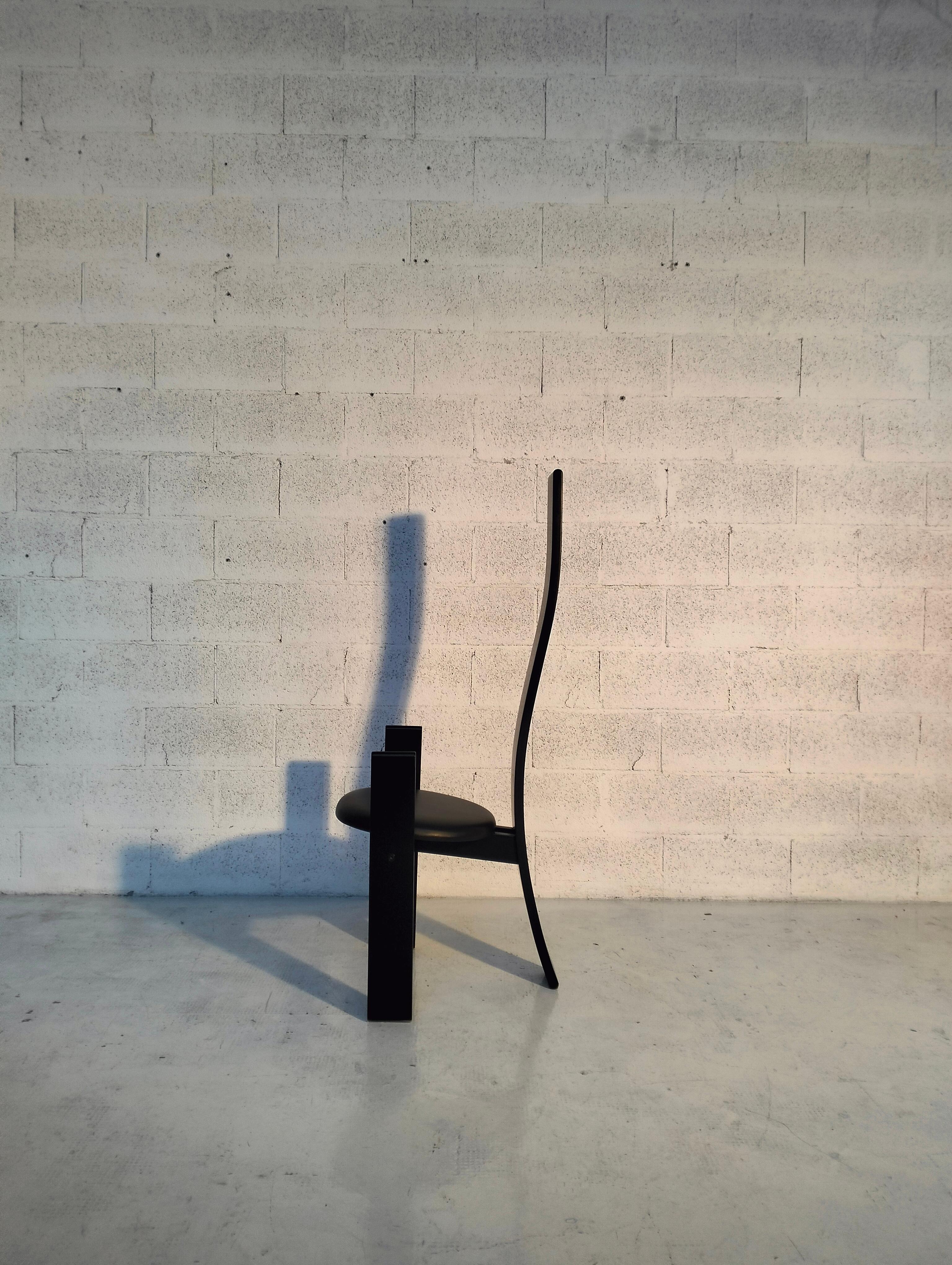Golem chair by Vico Magistretti for Poggi 60s, 70s  In Good Condition For Sale In Padova, IT