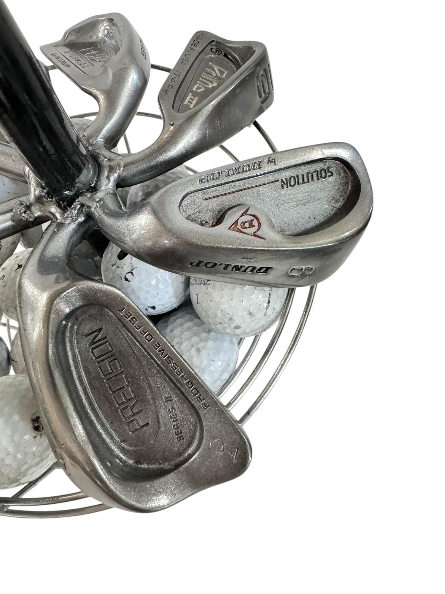 Lampe à poser Golf Art Basket en vente 5