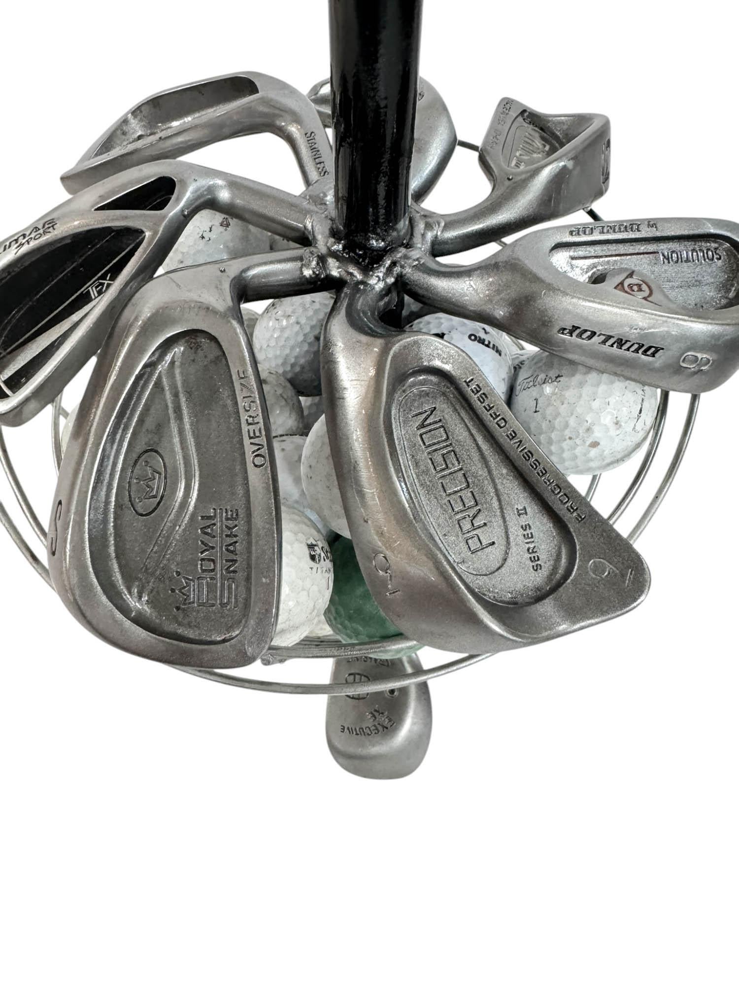 Lampe à poser Golf Art Basket en vente 3