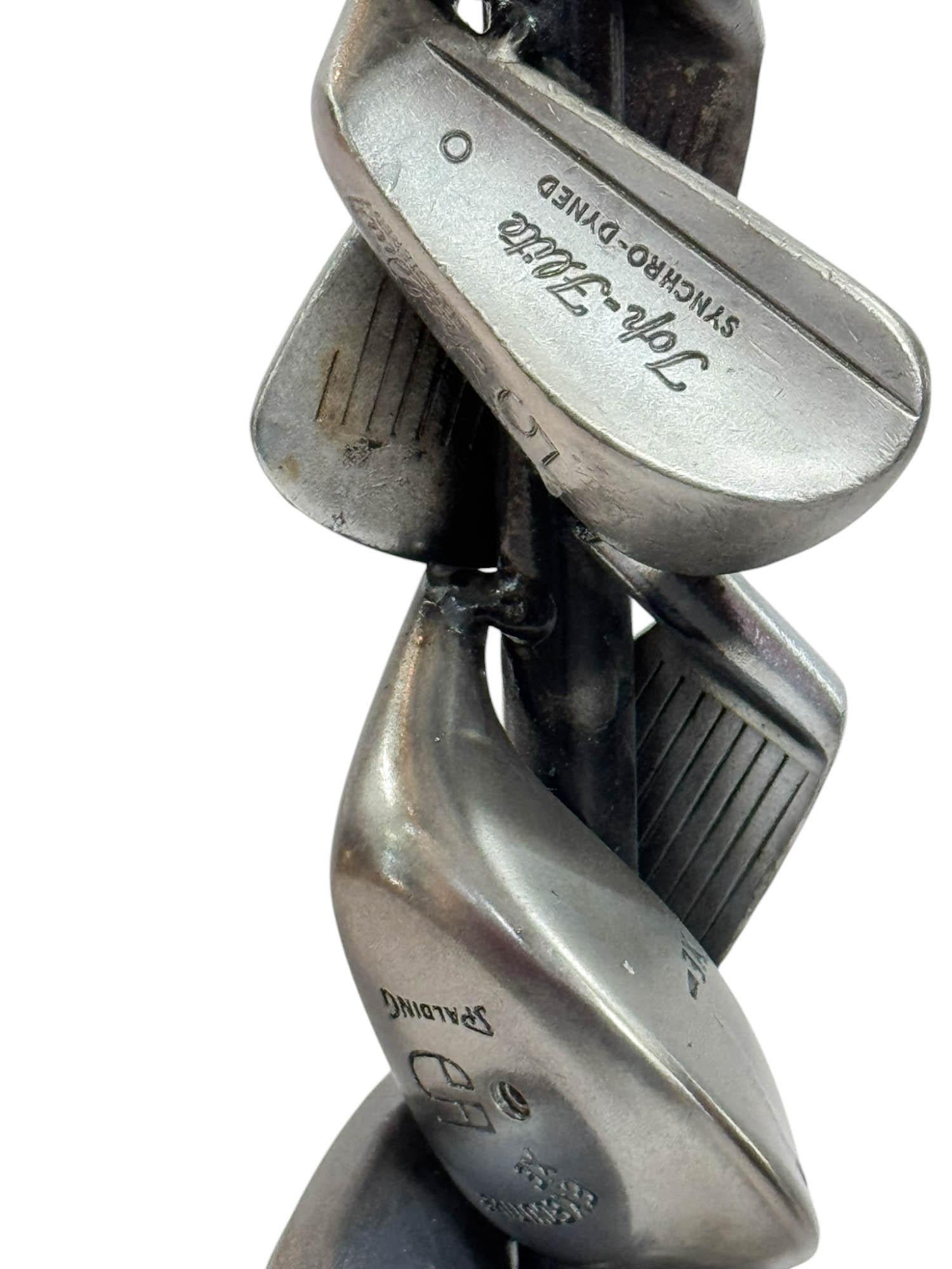 Lampe de table d'art de golf en vente 2
