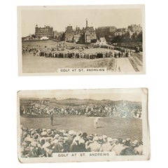 Deux cartes de golf de St Andrews