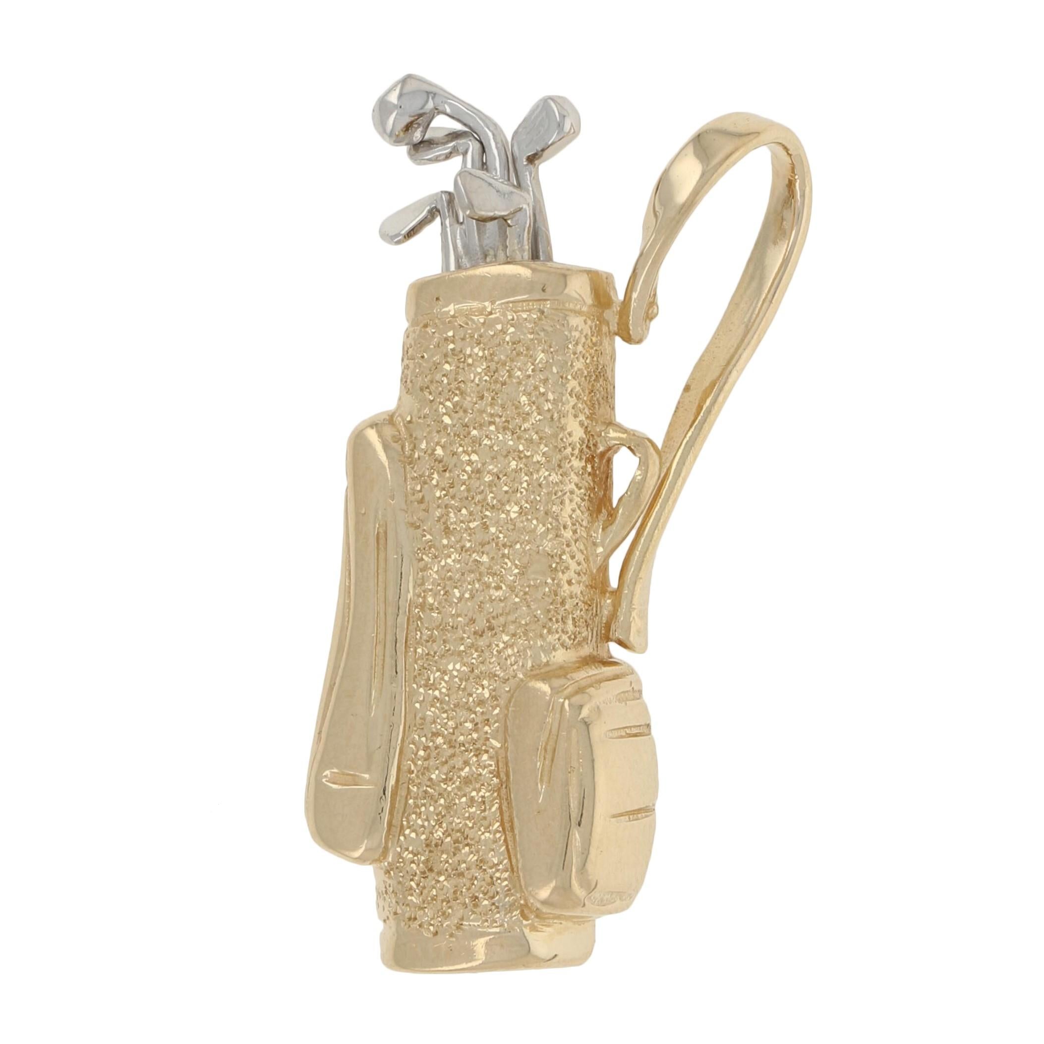 Cartier Gold Golf Clubs Key Chain For Sale at 1stDibs | golf club chains