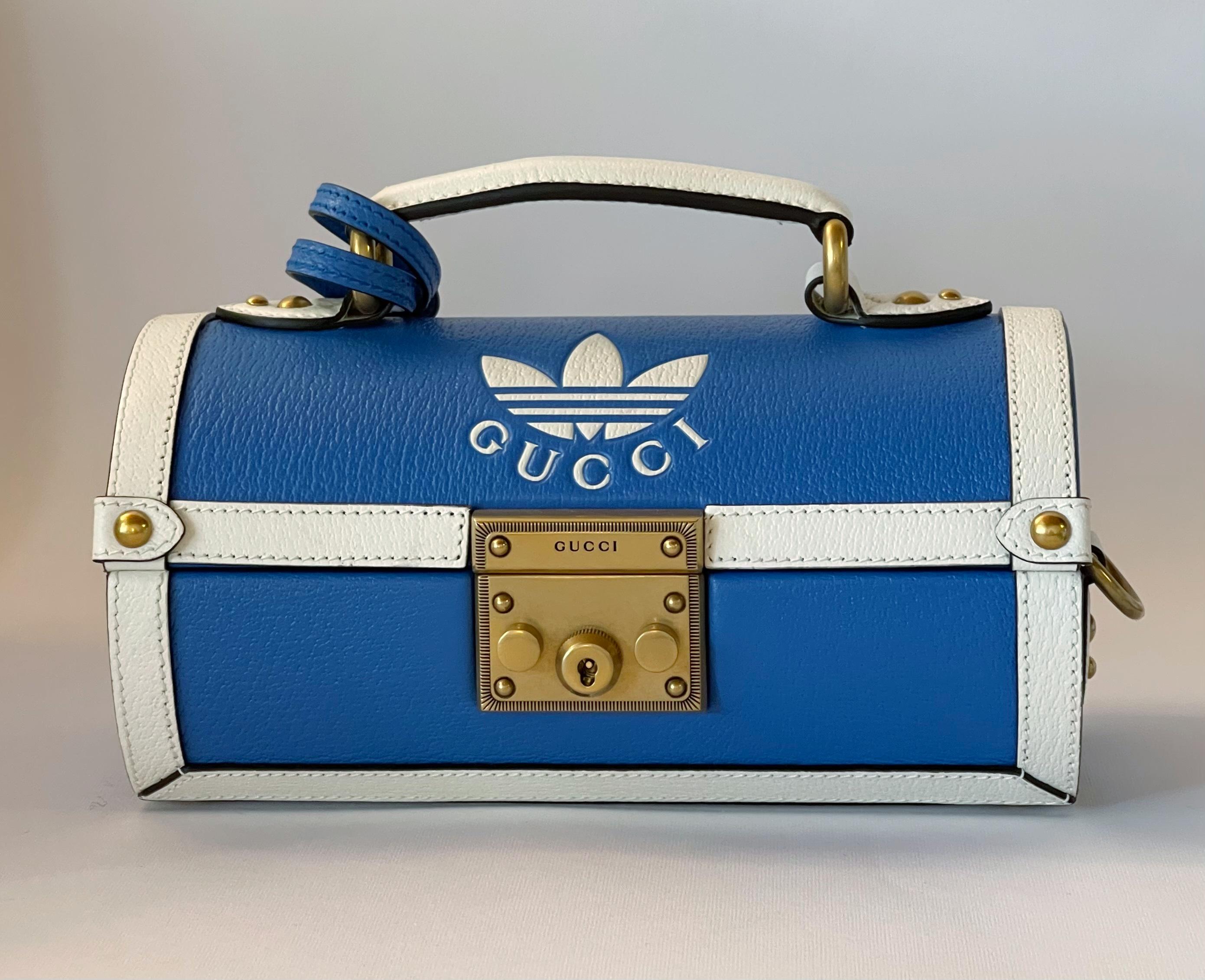 Contemporary GUCCI Golf Ball Case Bag by Adidas x GUCCI For Sale