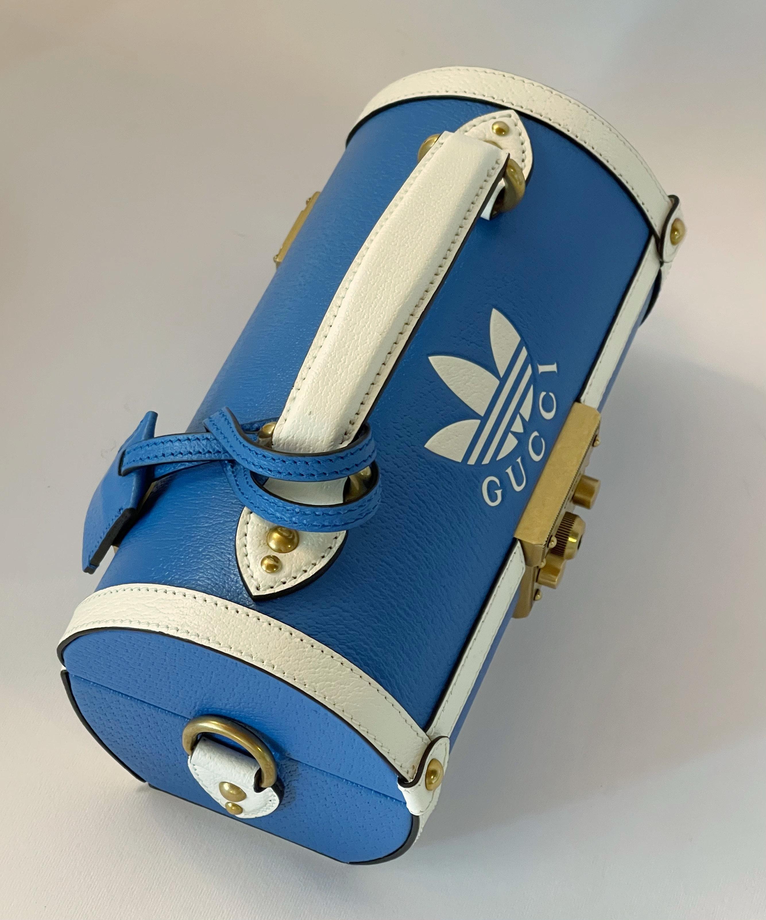 Canvas GUCCI Golf Ball Case Bag by Adidas x GUCCI For Sale