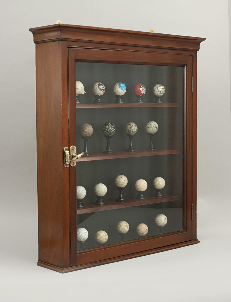 Golf Ball Display Cabinet At 1stdibs