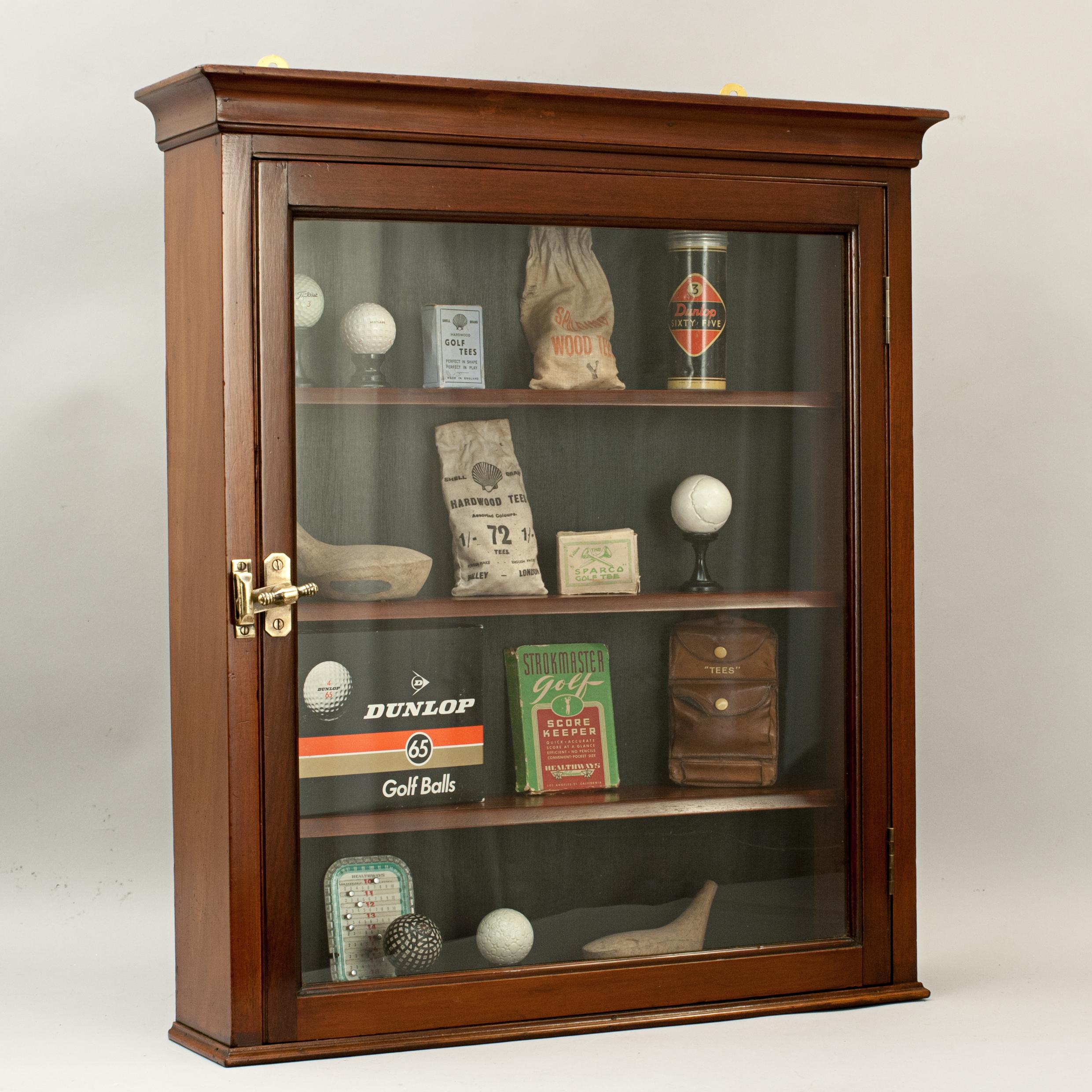 Early 20th Century Golf Ball Display Cabinet