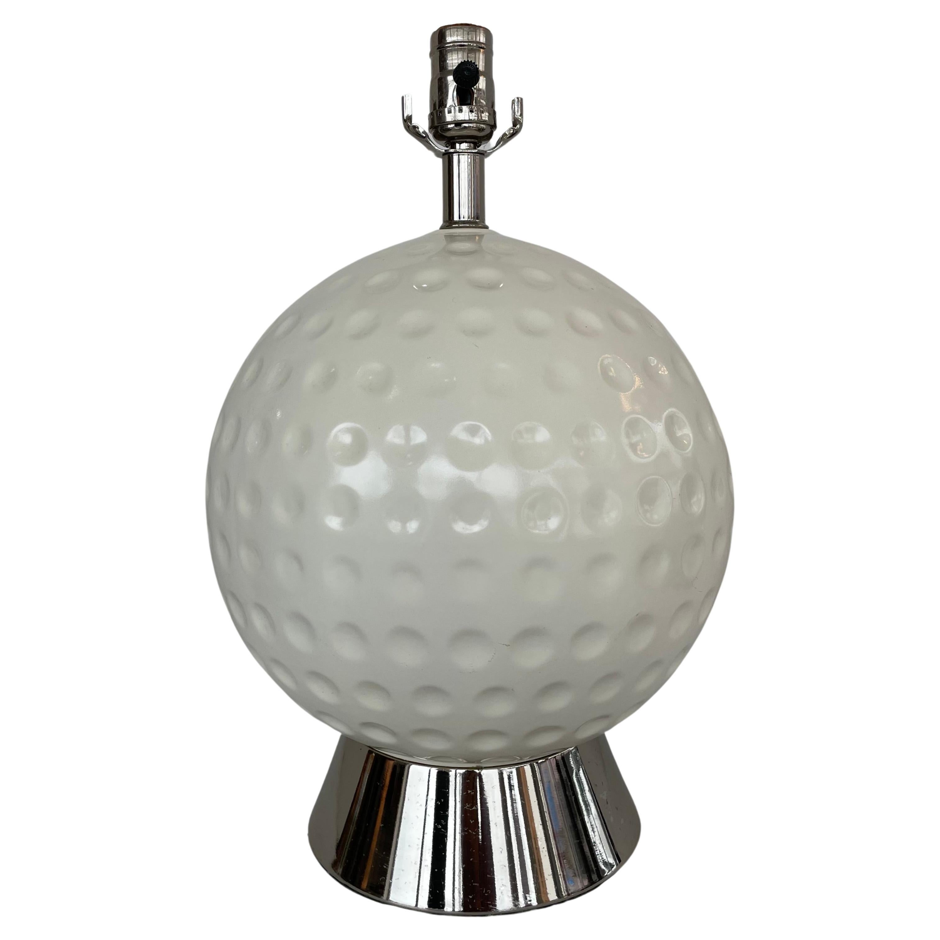 Golf Ball Form Table Lamp