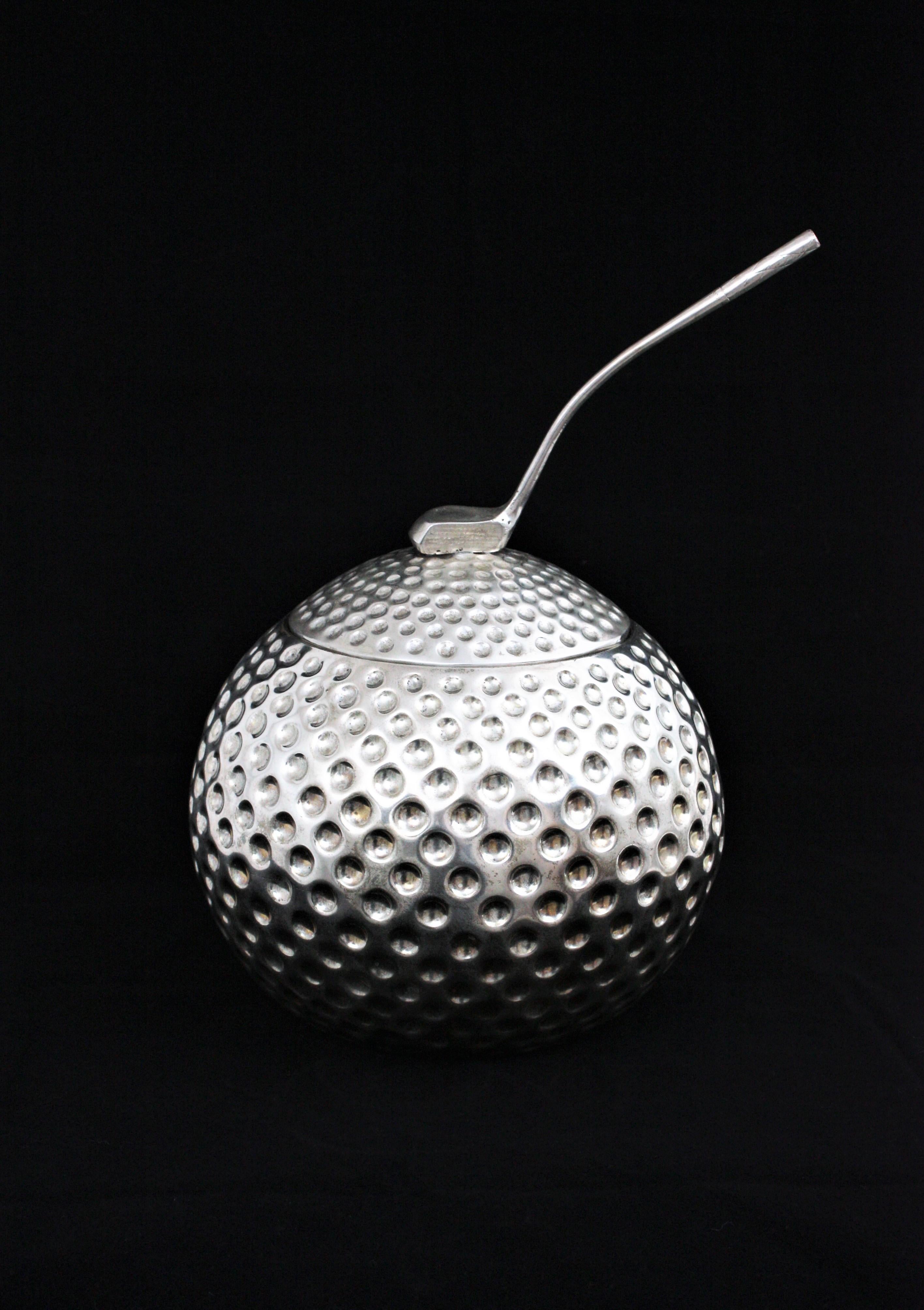 20th Century Golf Ball Ice Bucket Wine Cooler by Valenti, Spain, 1960s