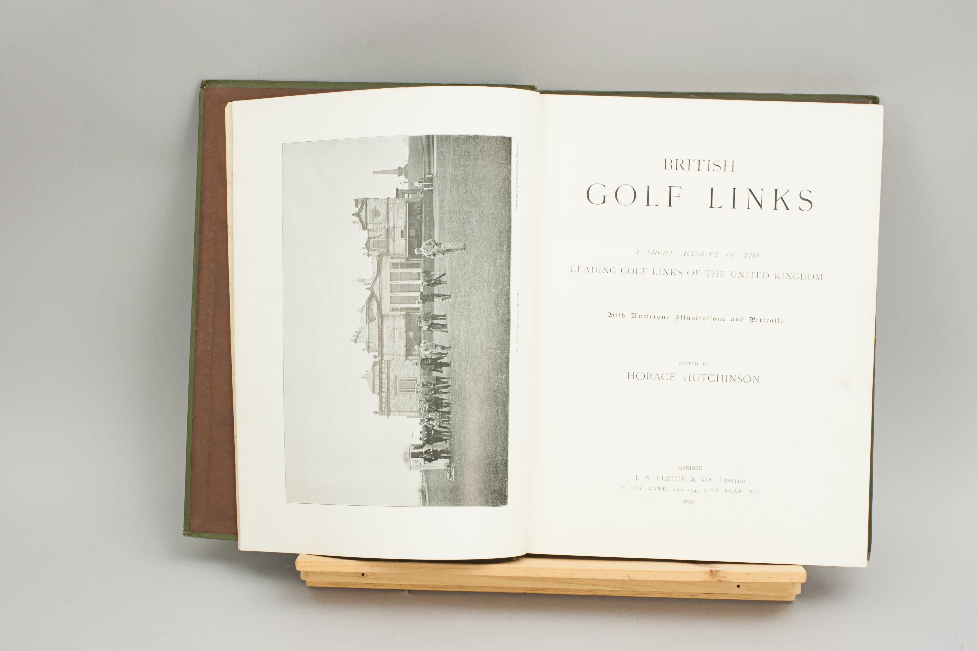 European Golf Book, British Golf Links by Horace Hutchinson