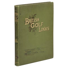 Used Golf Book, British Golf Links by Horace Hutchinson