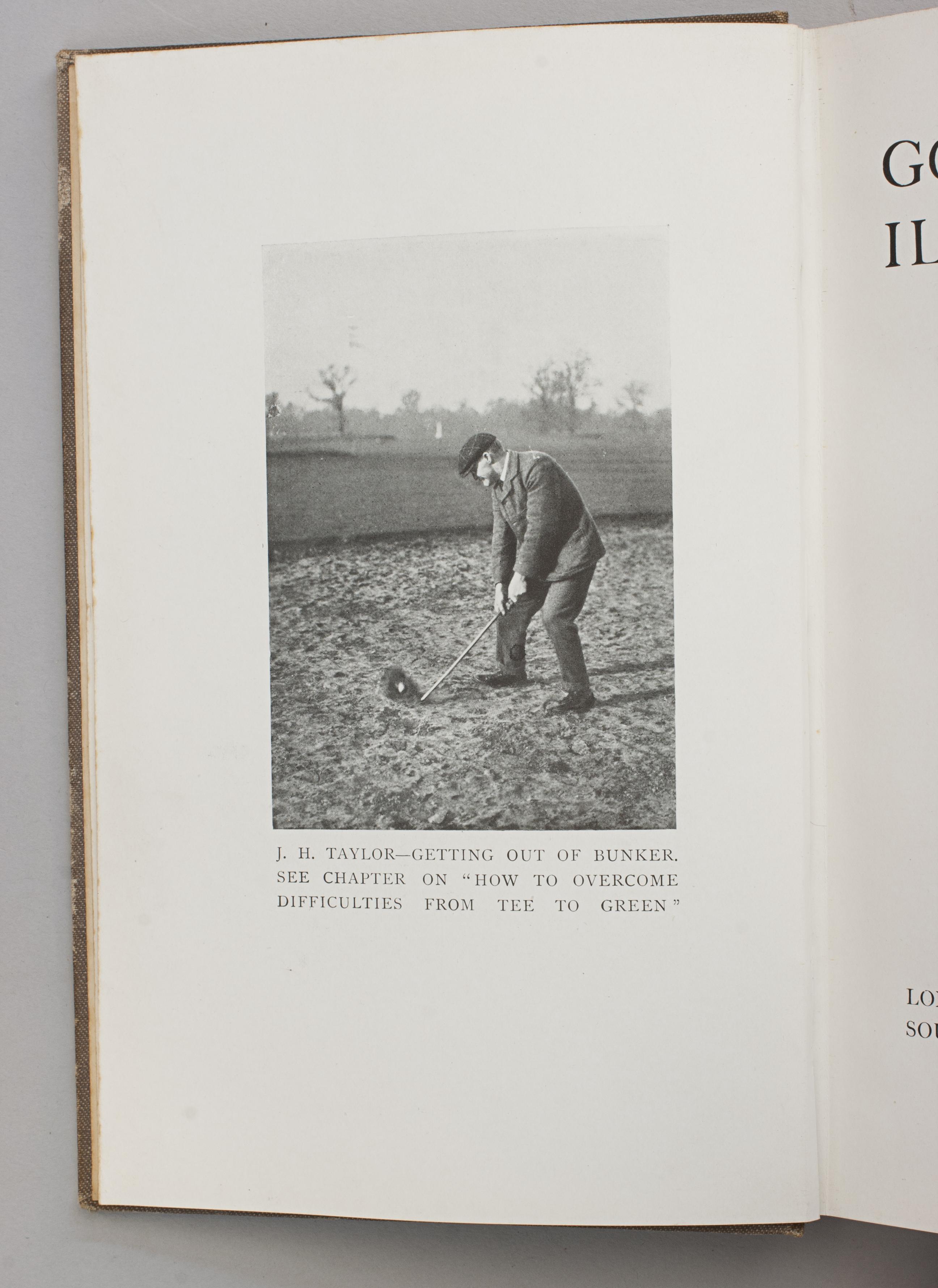 Golfbuch, Golfspuren illustriert von G.W. Beldam & J.H. A. Taylor (Papier)