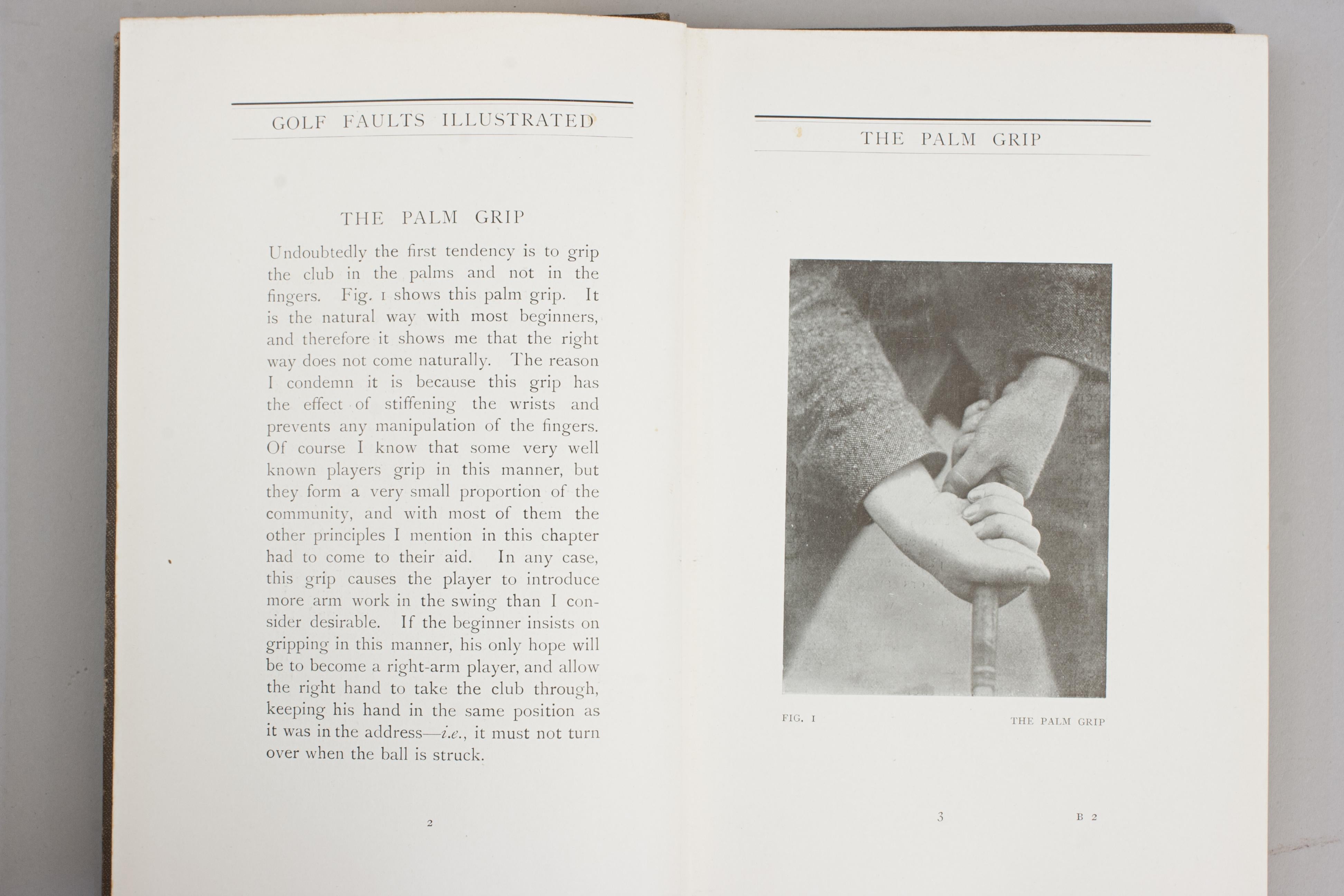 Golfbuch, Golfspuren illustriert von G.W. Beldam & J.H. A. Taylor 1