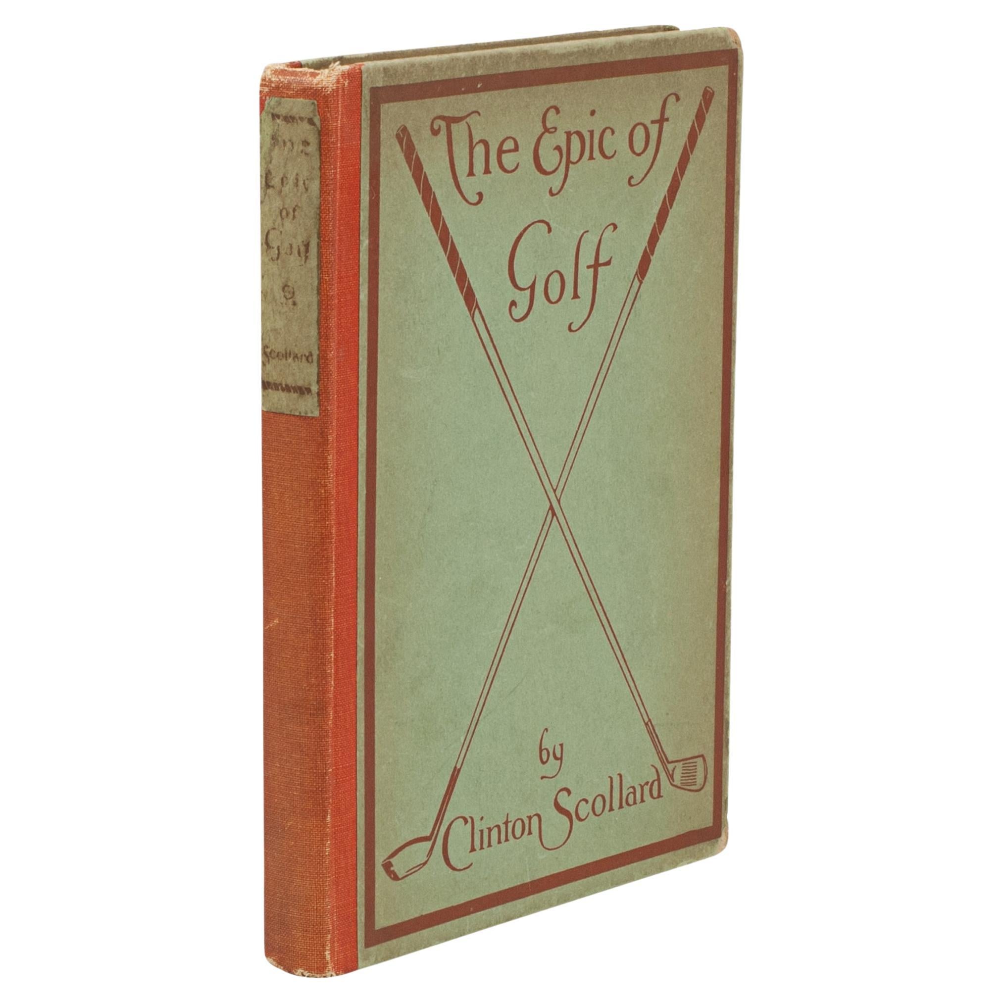 Golf Book, The Epic of Golf For Sale