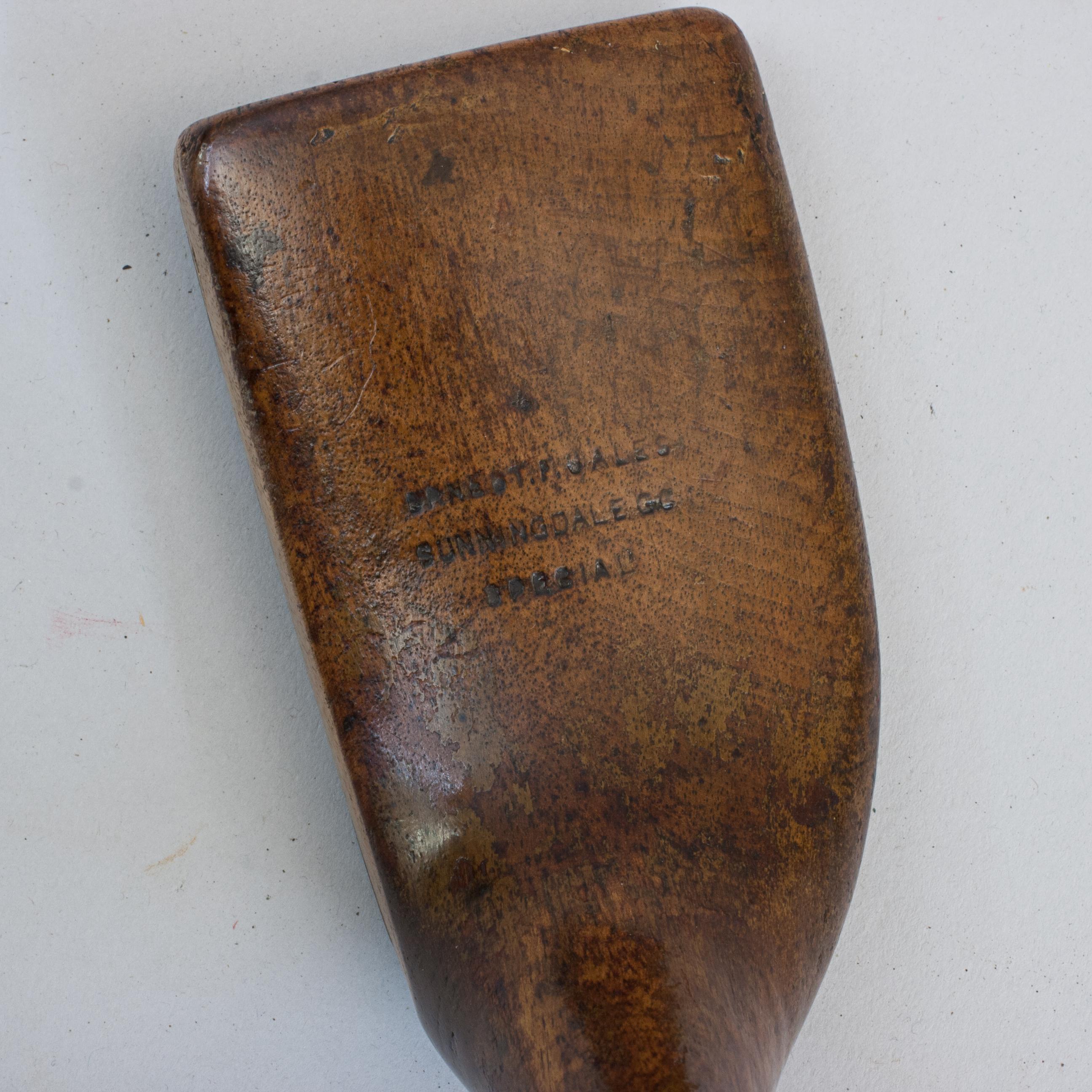 Golf Club, Gassiat Type Putter by Ernest F. Sales of Sunningdale For Sale 3