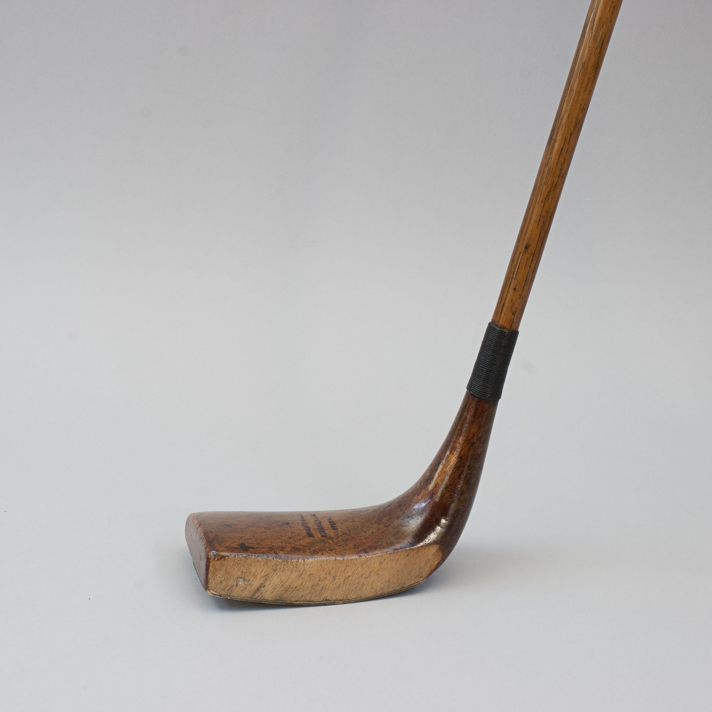 Golf Club, Gassiat Type Putter by Ernest F. Sales of Sunningdale For Sale 5