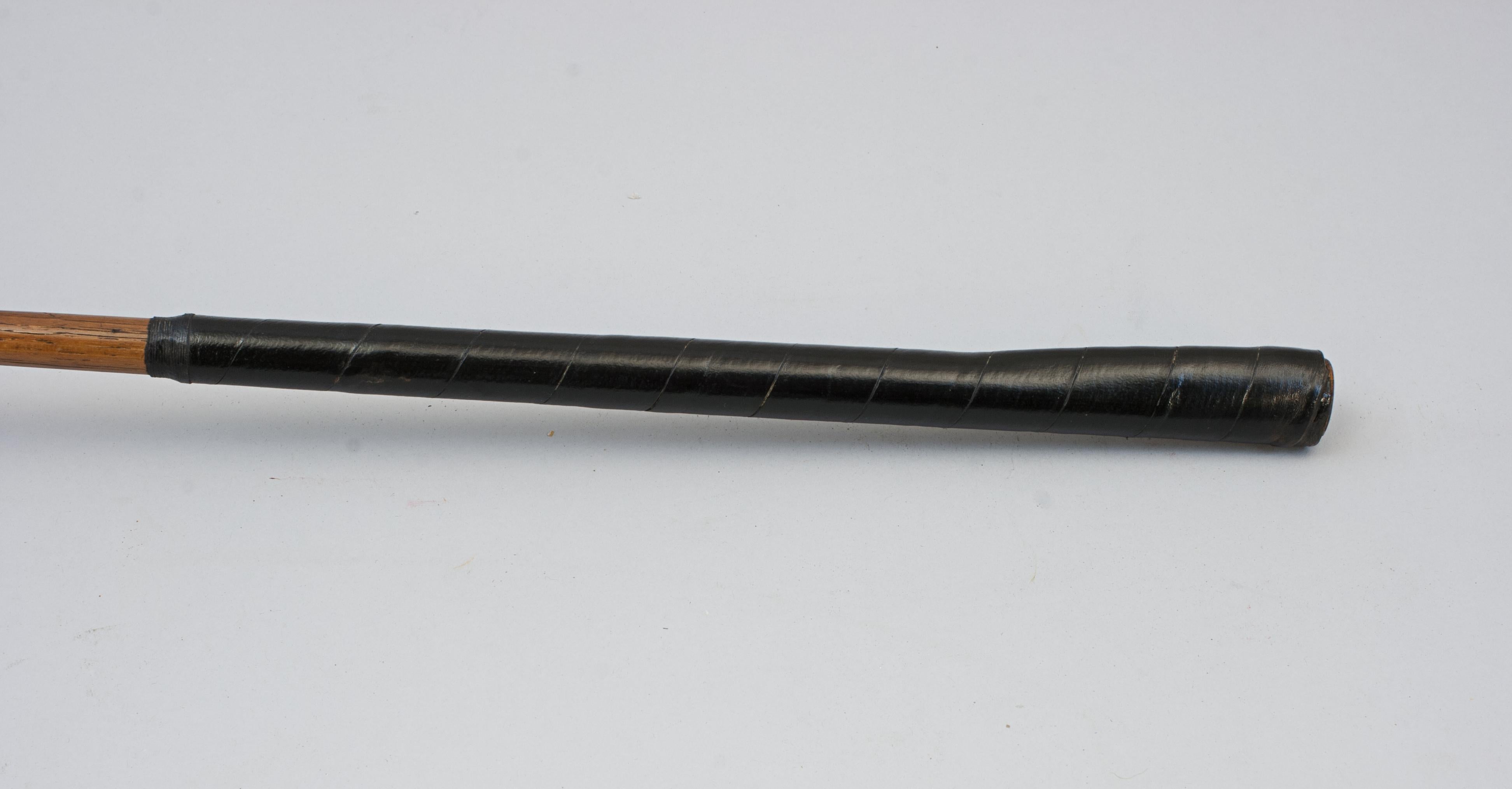 Hickory Golf Club, Gassiat Type Putter by Ernest F. Sales of Sunningdale For Sale