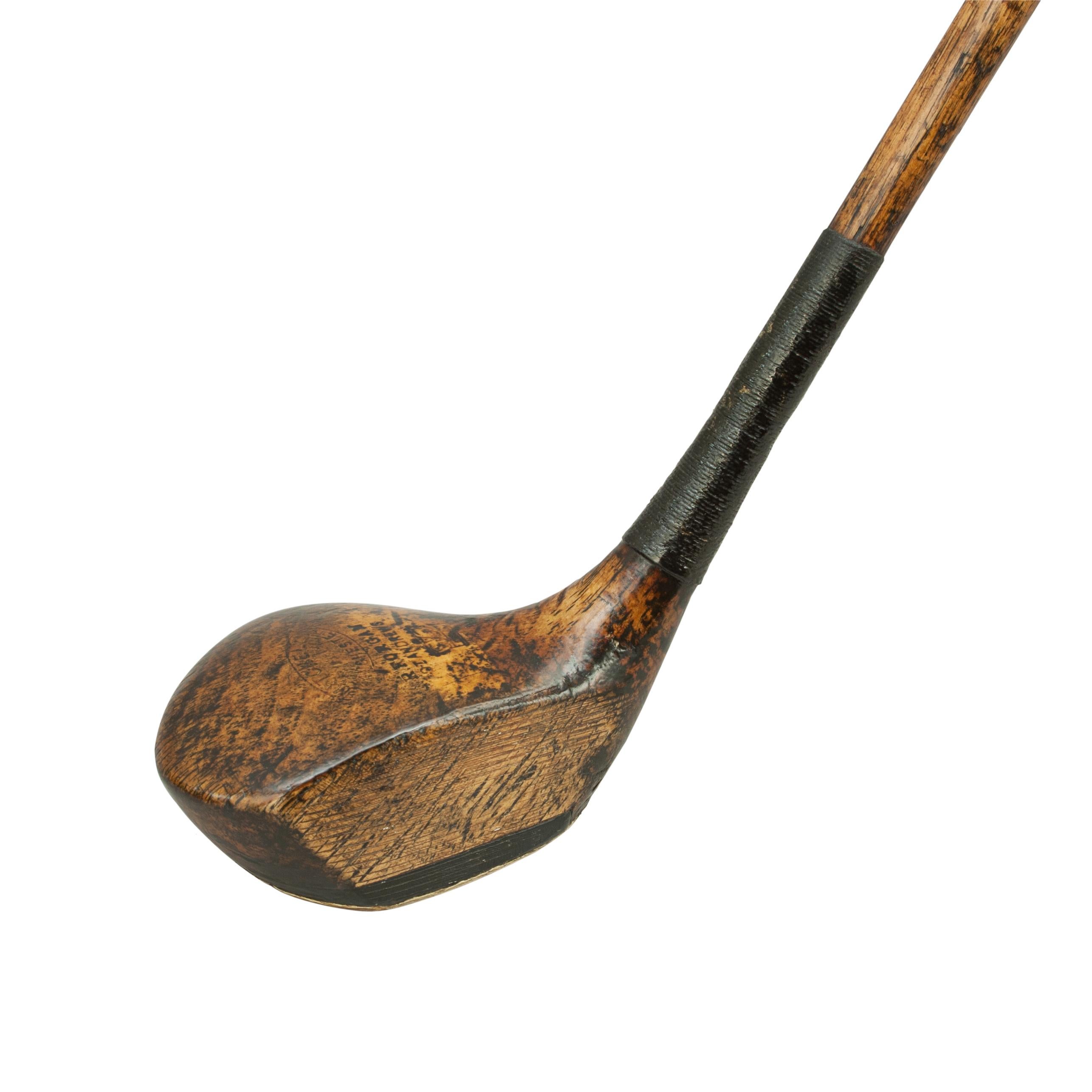 English Golf Club, Hickory Brassie by R. Forgan of St Andrews